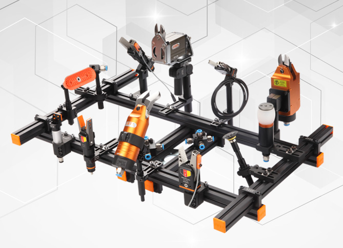 機(jī)器人末端工具知名品牌OPT---讓治具變成“積木化”